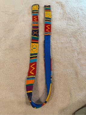 A Tail We Could Wag Colorful Woven Multicolor Belt